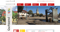Desktop Screenshot of gschwend.de